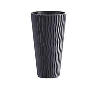 Prosperplast Pot de fleurs Sandy Slim Anthracite 39 cm