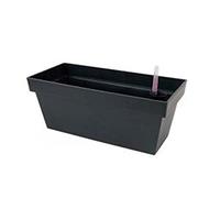 Zanvic Prosper Plast Dlofc800-s433 79.2 x 35.2 x 33.4 cm Coque Lofly Pot à Fleurs Anthracite (1 pièce)