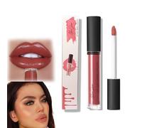 ZANWANXIN 12 Color Cream Lip Gloss, Waterproof Lipstick Creamy Lip Gloss, Long-Lasting Moisturizing Velvet Lip Lipstick, Non-Stick to Cup Non-Fading, Natural Lipstick (12#, One Size)