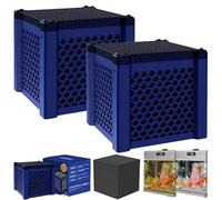 ZANWANXIN Pure Cube Water Trough Filter, Eco-Aquarium Watertrough Purifier Cubes, Eco Aquarium Water Trough Purifiers (2pcs)