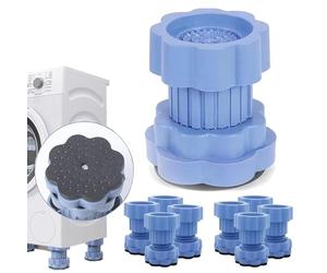 ZANWANXIN Universal Heightening Pad for Washing Machine Base, Universal Shock-Absorbing Slip Bases, Universal Heightening Pad for Washing Machines (8pcs)