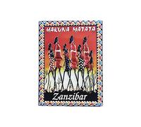 Zanzibar Aimant de réfrigérateur 3D Tanzanie Cadeau souvenir Fait à la main Décoration de maison et de cuisine