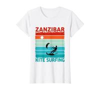 Zanzibar Kite Surf T-Shirt Graphique avec Valeur