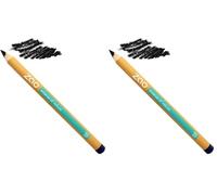 Zao - Bambus Pencil Eyes, Lips & Eyebrows 551 (Black) - 1,14 g (Lot de 2)