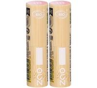 ZAO Baume Color & Repulp 485 Rose nude Rouge(S) À Lèvres 2x3 g