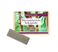 ZAO essence of nature - Recharge Ombre à paupières rectangle Nacrée 123 Gris kaki - 1,3 gr