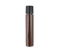 Zao Recharge Eyeliner Pinceau – Formule 100% naturelle, Bio, Vegan, Rechargeable – 071 Brun Foncé