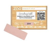 ZAO essence of nature - Recharge Ombre à paupières rectangle Mate 208 Nude mat - 1,3 gr
