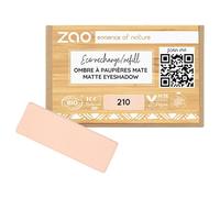 ZAO Essence of Nature - Recharge ombre à paupières rectangle mate 210 Rose pêche 1,3 g