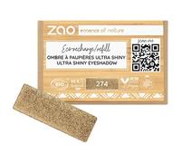 ZAO essence of nature Recharge ombre à paupières rectangle Ultra Shiny 274 Brun bronze – 1,3 gr