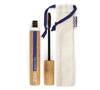 Zao Mascara Bambou Aloe Vera Bio Végan Rechargeable 091 Brun foncé – 7 ml