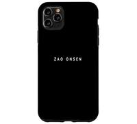 Zao Onsen Souvenirs/Ski Design Minimaliste Coque pour iPhone 11 Pro Max