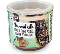 Zao Refill Mineral Silk 501 Recharge pour Poudre/Maquillage Minéral (bio, végan), Ivoire Beige & Abricot Clair, 111501