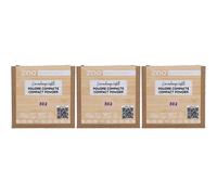 ZAO Recharge Poudre compacte 302 Beige rosé 3x9 g