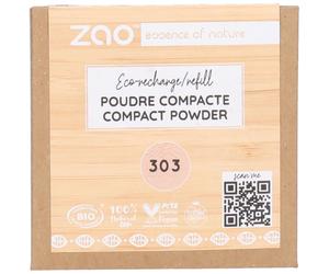 ZAO Recharge Poudre compacte 303 Beige abricot 9 g