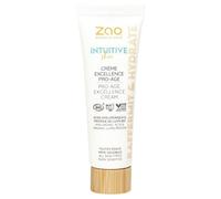 Zao Crème Visage Excellence Pro-Age, Acide Hyaluronique et Protéine de Lupin Bio, Anti-Âge Raffermissant, Tous Types de Peaux, 50 ml
