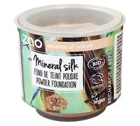 Zao Refill Mineral Silk 502 Recharge pour Poudre / Maquillage Minéral (bio, végan), Beige & Rose Clair, 111502