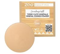 Zao Teint Mineral-powderRecharge de poudre cuite naturelle 346 Mattifying 15 g