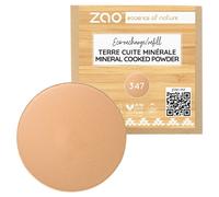 Zao Teint Mineral-powderRecharge de poudre cuite naturelle 347 Natural Glow 15 g