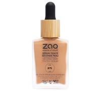 Zao Teint Primer-ConcealerSecond Skin Tinted Serum 875 Tanned 30 ml