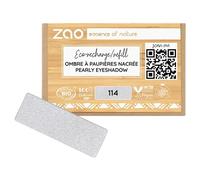 Zao Yeux Eyeshadow-PrimerRecharge d'ombre à paupières nacrée 114 Silver 1,3 g