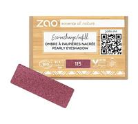 Zao Yeux Eyeshadow-PrimerRecharge d'ombre à paupières nacrée 115 Ruby Red 1,3 g