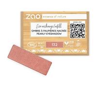Zao Yeux Eyeshadow-PrimerRecharge d'ombre à paupières nacrée 132 Peach Pink 1,3 g