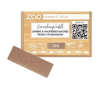Zao Yeux Eyeshadow-PrimerRecharge d'ombre à paupières nacrée N° 106 Pearly Bronze 1,3 g
