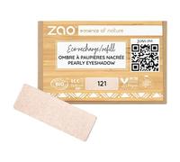 Zao Yeux Eyeshadow-PrimerRecharge d'ombre à paupières nacrée N° 121 Pearly Ivory 1,3 g