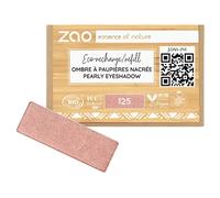Zao Yeux Eyeshadow-PrimerRecharge d'ombre à paupières nacrée N° 125 Pearly Sunshiny Pink 1,3 g