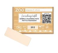 Zao Yeux Eyeshadow-PrimerRecharge d'ombres à paupières mates 202 Brown Beige 1,3 g