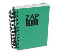Clairefontaine Carnet spiralé Zap Book 8354C A4 160 feuilles 80 g papier croquis 100% recyclé