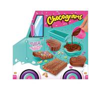 Zap Chef Chocogrammes | Créez et personnalisez Vos Propres Barres de Chocolat | Kit de Machine à Chocolat Amusant pour Enfants | Comprend des moules, des Tableaux à Messages et Plus Encore