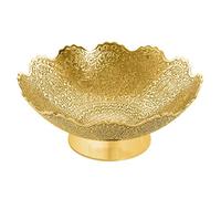 Zap Impex Corbeille à fruits décorative en laiton - Motif paon - Taille : 22 cm - Cadeau de cuisine