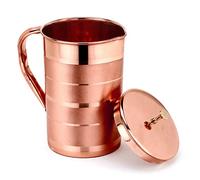 ZAP Impex en cuivre pur Luxe Carafe bocaux Accessoires Bonne Santé Pichet Contenance 1.6 litres