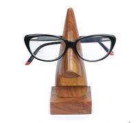 Zap Impex Support à Lunettes en Bois, Marron, Taille M