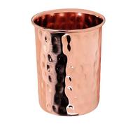 Zap Impex Verre en cuivre martelé, gobelet en cuivre pur, guérison ayurvédique, bronze, Zap-232