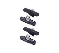 Bbb Roadstop Shimano/sram Complete Rim Brake Pads 2 Pairs Argenté Black