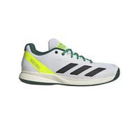 Adidas Chaussures de pickleball Homme - FTWR White/Core Black/Collegiate Green - Taille 46 2/3 EU