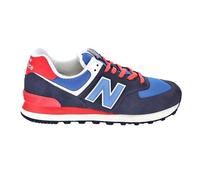 Zapatillas New Balance 574 - Hombre - Azul Marino/Rojo - Material de Alta Calidad - Estilo y Confort 42