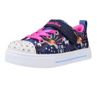 Zapatillas Niña Modèle Chaussure Skechers Modèle Twinkle Sparks - Coleur Bleu 21