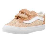 Zapatillas Niña Modèle Chaussure Vans Modèle Old Skool V Glitter - Coleur Orange 25