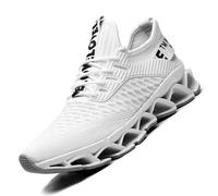 Zapatos Chaussures de course en maille pour homme, blanc, 40 2/3 EU