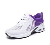 Zapatos Para Mujer Tenis Para Mujeres, Lightweight Women's Athletic Shoes, Breathable Sneakers for Gym, Walking, Work (Purple,43)