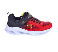 Zapatos Skechers Meteor - Enfant - Garçon - Rouge - Lacets - Textile 35