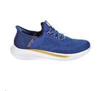 Zapatos Skechers Zapatos - SKECHERS - Slade Quinto - Azul - Bleu - Lacets - Plat - Synthétique - Homme 44