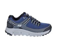 Zapatos Skechers Zapatos - SKECHERS - Summits At Upper - Azul - Bleu - Lacets - Plat - Textile - Homme 43
