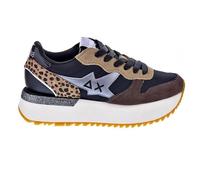 SUN68 Femme Z44218 Big Stargirl Mix Material Nero Sneaker, Schwarz, 37 EU