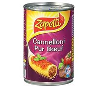 Zapetti Cannelloni Pur Boeuf 400g (lot de 6)