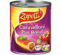 ZAPETTI - Cannelloni Pur Boeuf 800G - Lot De 4 - Offre Special